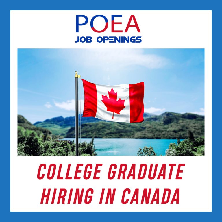Unlocking Opportunities OFWs and HighDemand Jobs in Canada, as